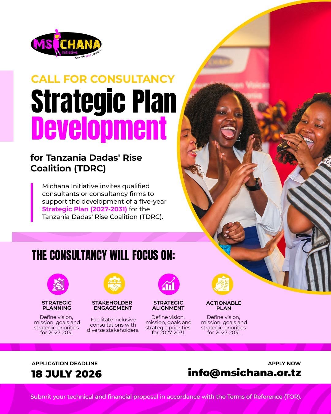 Terms of Reference (TOR): Dadas Rise Strategic Plan Development