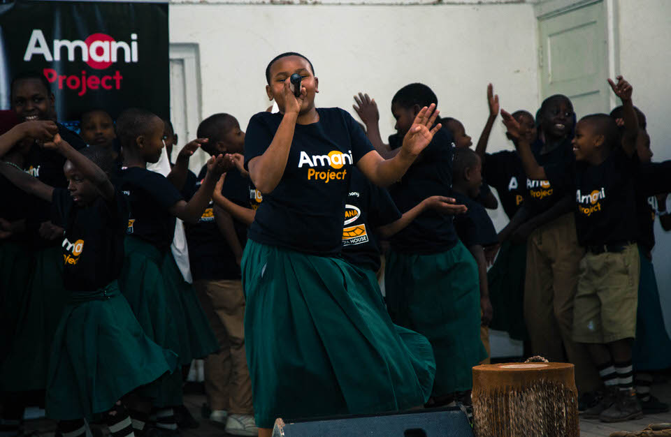 Young girl representing empowerment